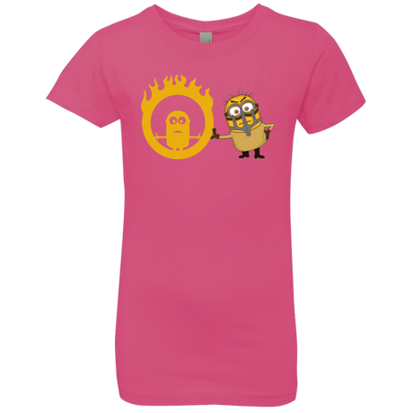 T-Shirts Hot Pink / YXS Mad Minion Girls Premium T-Shirt