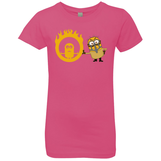 T-Shirts Hot Pink / YXS Mad Minion Girls Premium T-Shirt