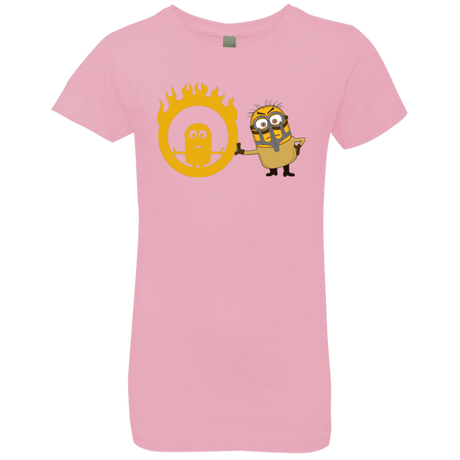 T-Shirts Light Pink / YXS Mad Minion Girls Premium T-Shirt