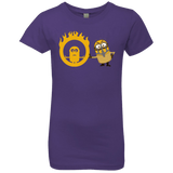 T-Shirts Purple Rush / YXS Mad Minion Girls Premium T-Shirt