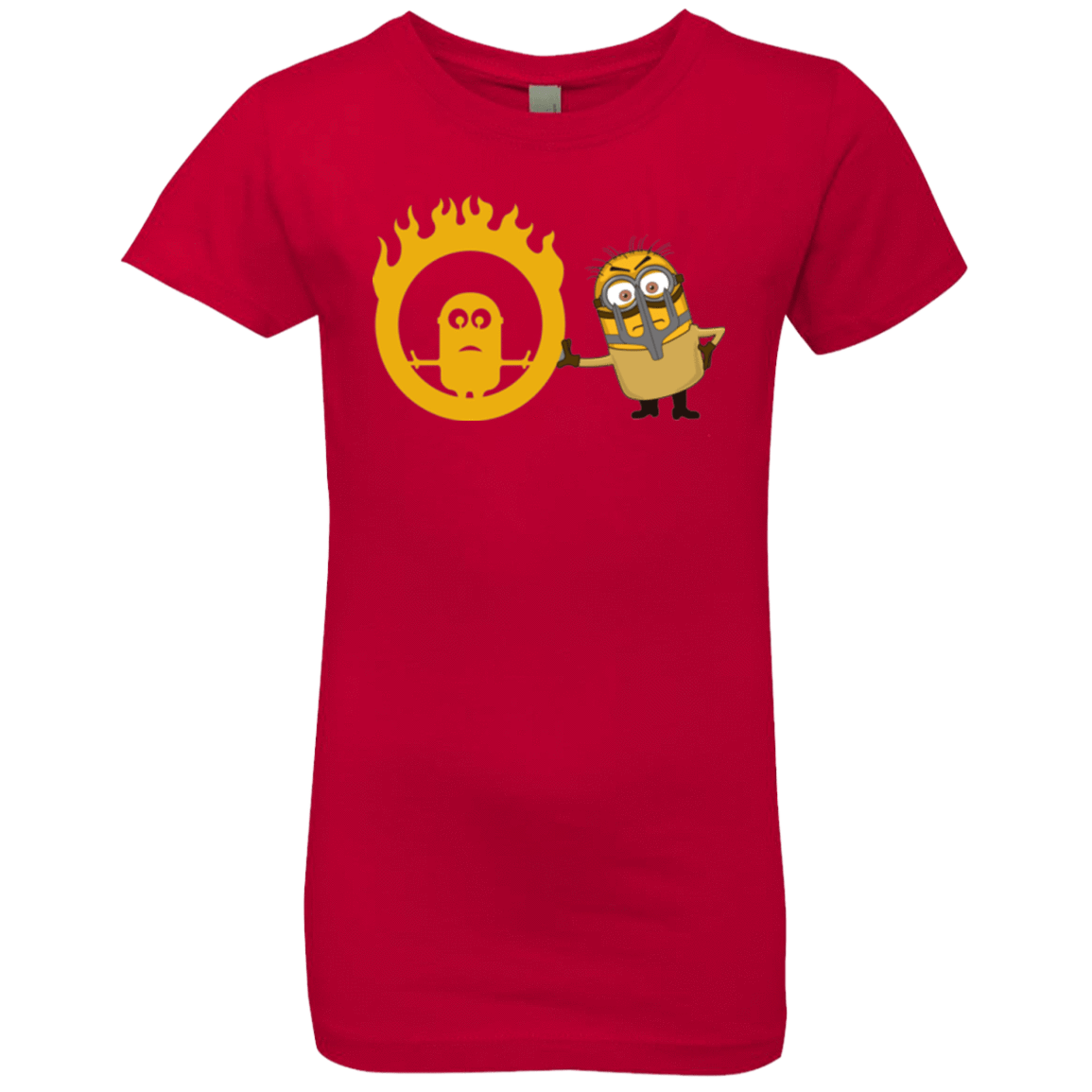 T-Shirts Red / YXS Mad Minion Girls Premium T-Shirt