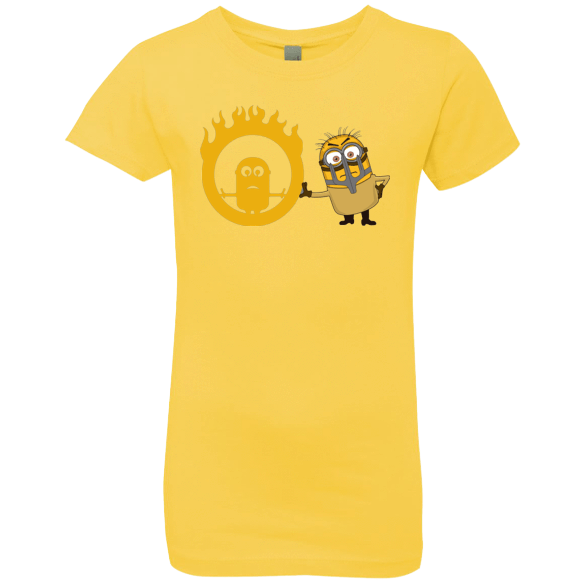 T-Shirts Vibrant Yellow / YXS Mad Minion Girls Premium T-Shirt