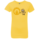 T-Shirts Vibrant Yellow / YXS Mad Minion Girls Premium T-Shirt