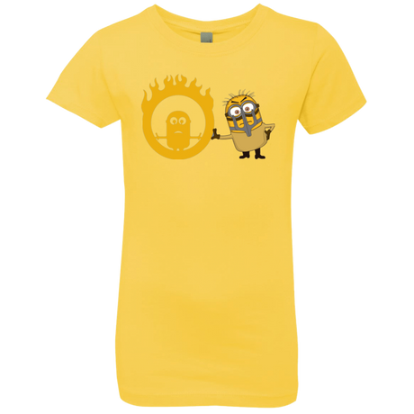 T-Shirts Vibrant Yellow / YXS Mad Minion Girls Premium T-Shirt