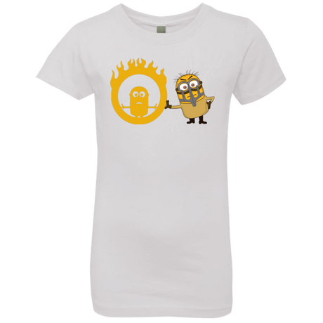 T-Shirts White / YXS Mad Minion Girls Premium T-Shirt