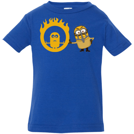 T-Shirts Royal / 6 Months Mad Minion Infant Premium T-Shirt