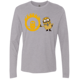 T-Shirts Heather Grey / Small Mad Minion Men's Premium Long Sleeve