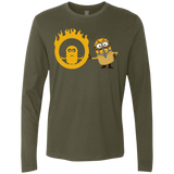 T-Shirts Military Green / Small Mad Minion Men's Premium Long Sleeve