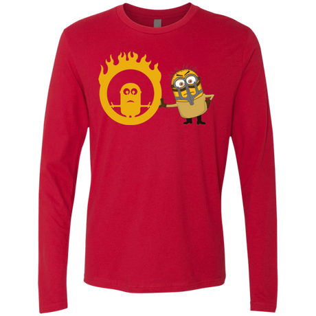 T-Shirts Red / Small Mad Minion Men's Premium Long Sleeve