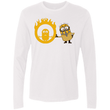 T-Shirts White / Small Mad Minion Men's Premium Long Sleeve