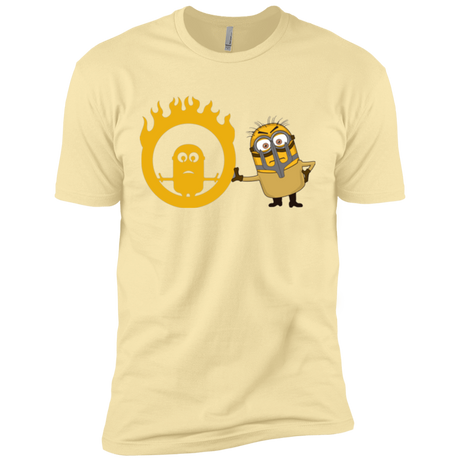 T-Shirts Banana Cream / X-Small Mad Minion Men's Premium T-Shirt