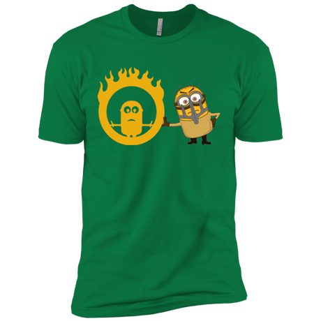 T-Shirts Kelly Green / X-Small Mad Minion Men's Premium T-Shirt