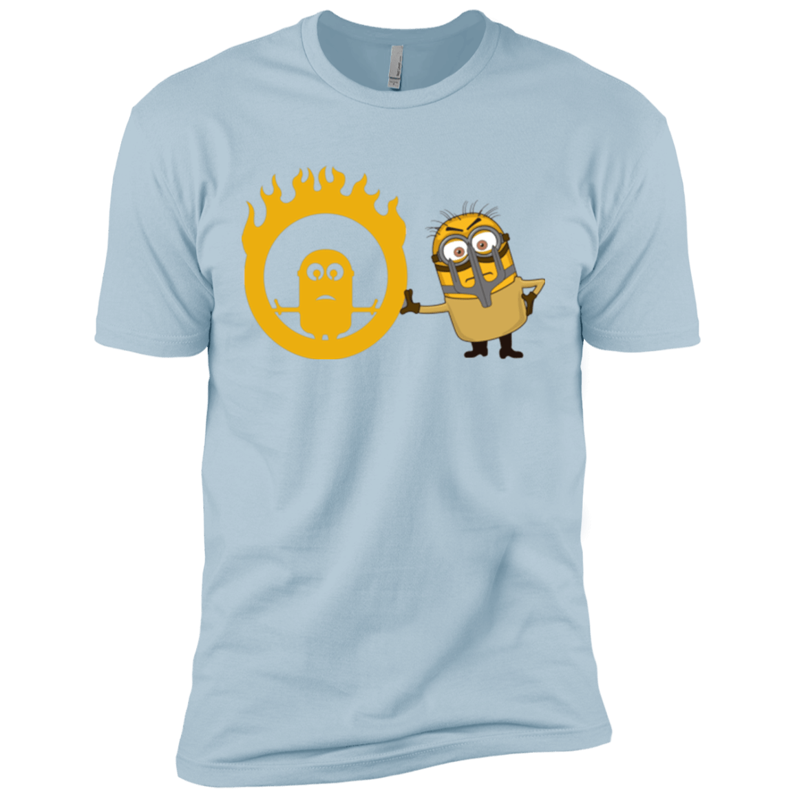 T-Shirts Light Blue / X-Small Mad Minion Men's Premium T-Shirt