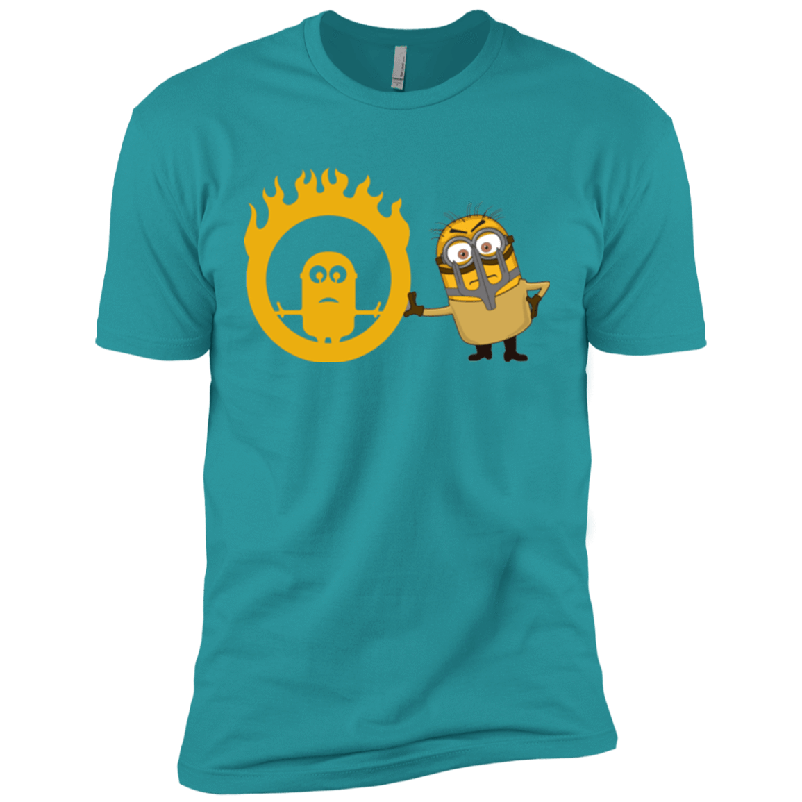 T-Shirts Tahiti Blue / X-Small Mad Minion Men's Premium T-Shirt