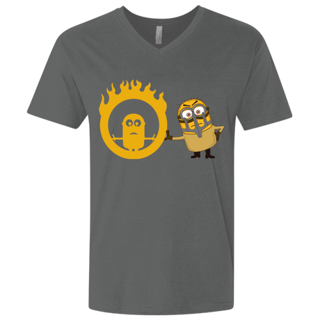 T-Shirts Heavy Metal / X-Small Mad Minion Men's Premium V-Neck