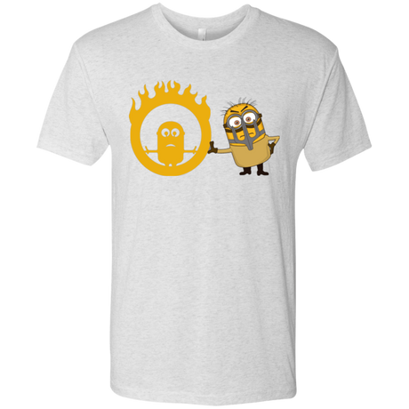 T-Shirts Heather White / Small Mad Minion Men's Triblend T-Shirt