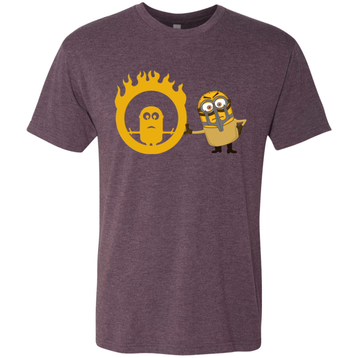 T-Shirts Vintage Purple / Small Mad Minion Men's Triblend T-Shirt