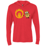 T-Shirts Vintage Red / X-Small Mad Minion Triblend Long Sleeve Hoodie Tee