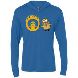 T-Shirts Vintage Royal / X-Small Mad Minion Triblend Long Sleeve Hoodie Tee