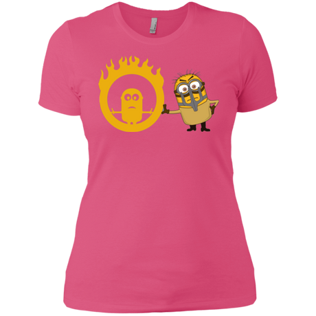 T-Shirts Hot Pink / X-Small Mad Minion Women's Premium T-Shirt