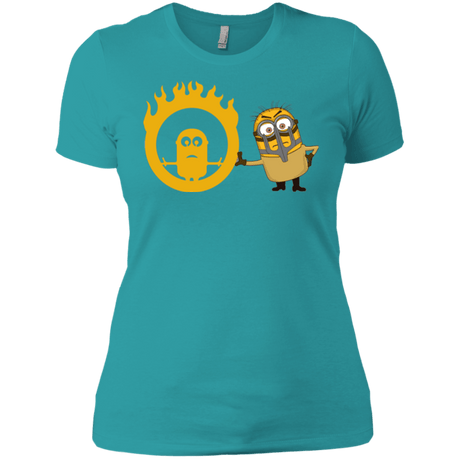 T-Shirts Tahiti Blue / X-Small Mad Minion Women's Premium T-Shirt