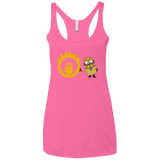 T-Shirts Vintage Pink / X-Small Mad Minion Women's Triblend Racerback Tank