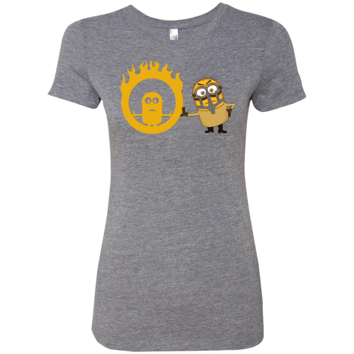 T-Shirts Premium Heather / Small Mad Minion Women's Triblend T-Shirt