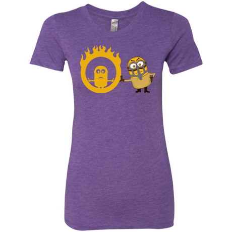 T-Shirts Purple Rush / Small Mad Minion Women's Triblend T-Shirt