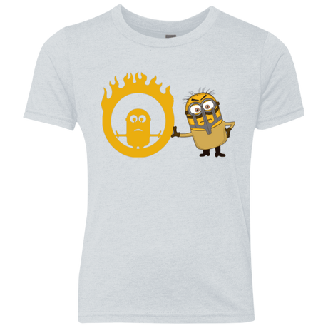 T-Shirts Heather White / YXS Mad Minion Youth Triblend T-Shirt