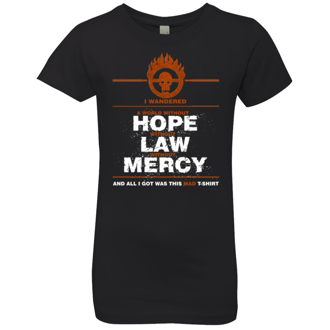 T-Shirts Black / YXS MAD Tee Girls Premium T-Shirt