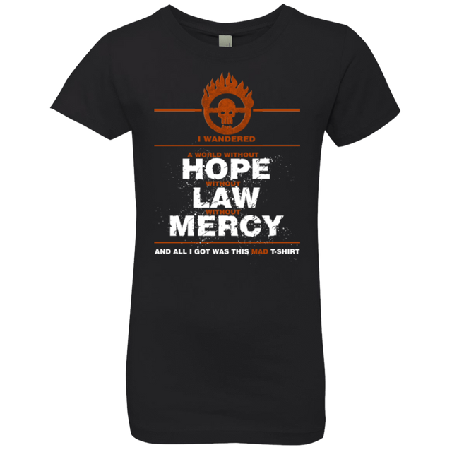 T-Shirts Black / YXS MAD Tee Girls Premium T-Shirt