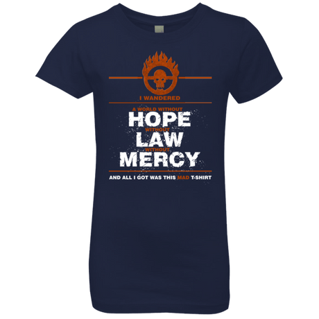 T-Shirts Midnight Navy / YXS MAD Tee Girls Premium T-Shirt