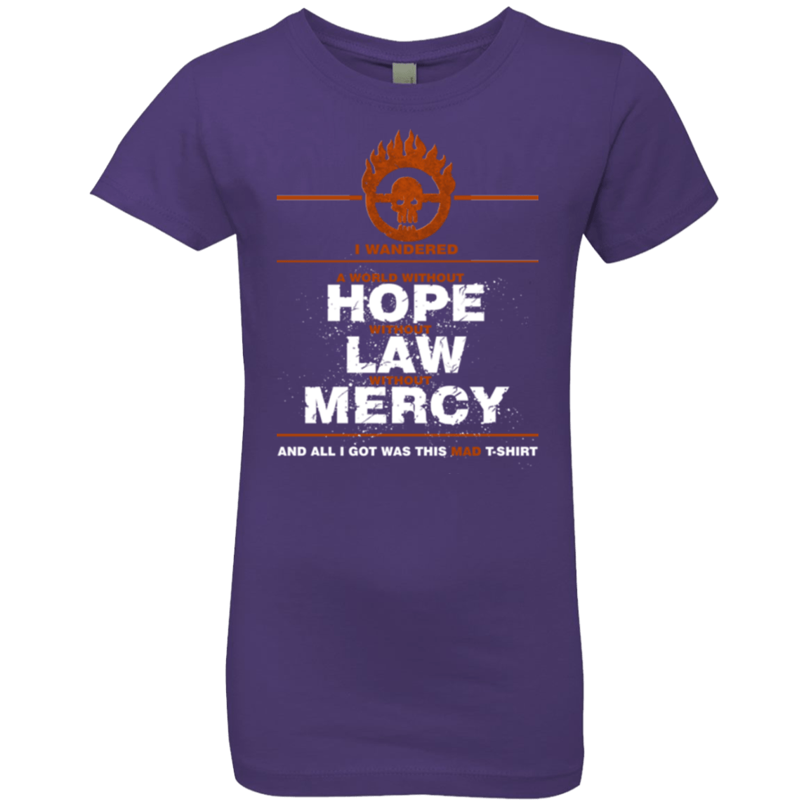 T-Shirts Purple Rush / YXS MAD Tee Girls Premium T-Shirt