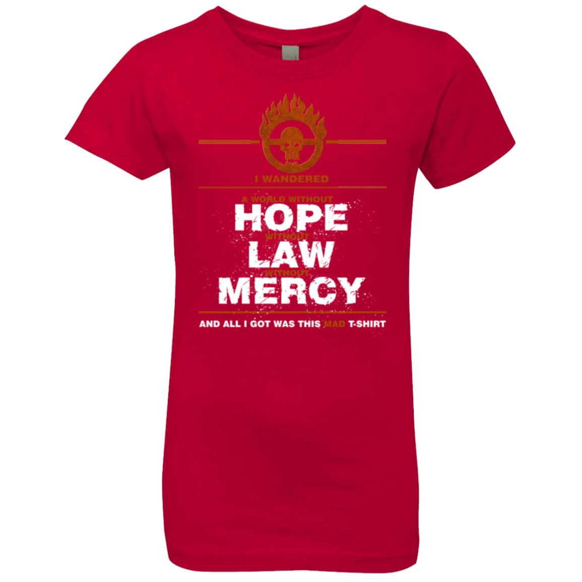 T-Shirts Red / YXS MAD Tee Girls Premium T-Shirt