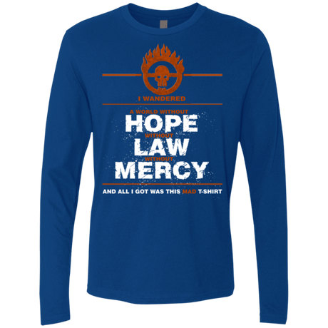 T-Shirts Royal / Small MAD Tee Men's Premium Long Sleeve