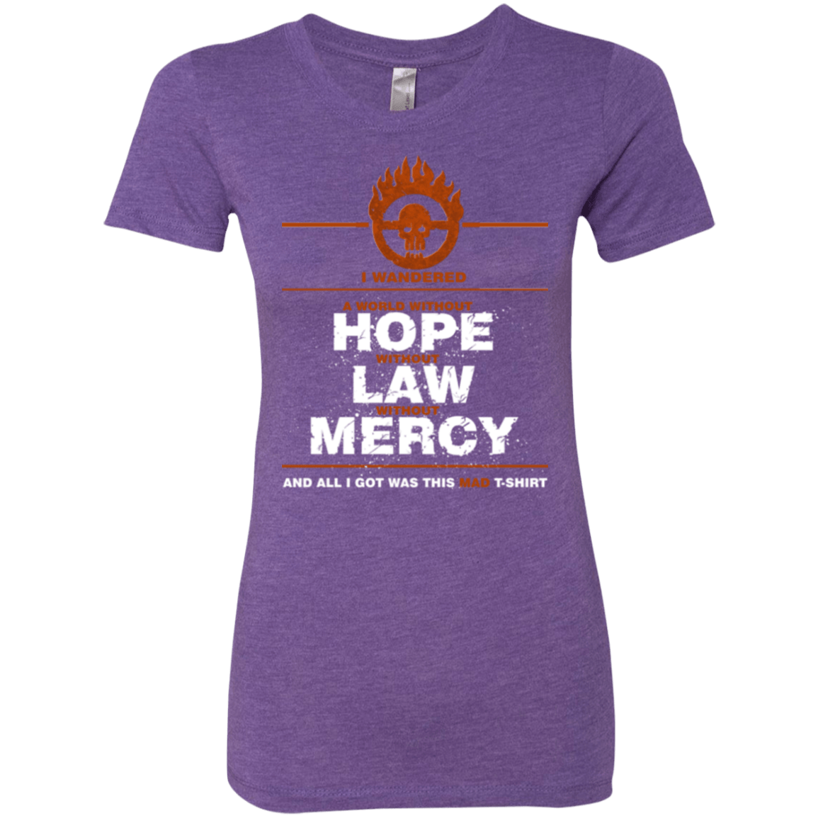 T-Shirts Purple Rush / Small MAD Tee Women's Triblend T-Shirt