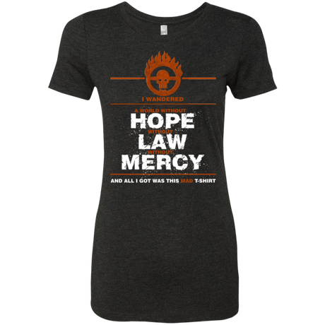 T-Shirts Vintage Black / Small MAD Tee Women's Triblend T-Shirt