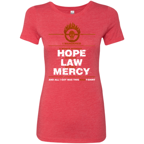 T-Shirts Vintage Red / Small MAD Tee Women's Triblend T-Shirt