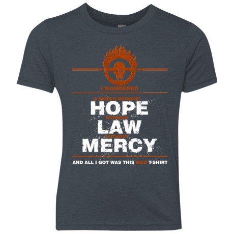 T-Shirts Vintage Navy / YXS MAD Tee Youth Triblend T-Shirt