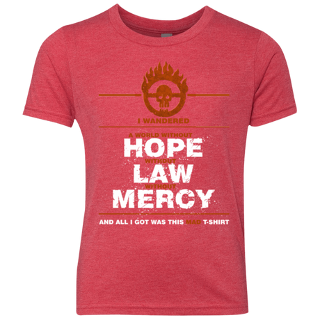 T-Shirts Vintage Red / YXS MAD Tee Youth Triblend T-Shirt