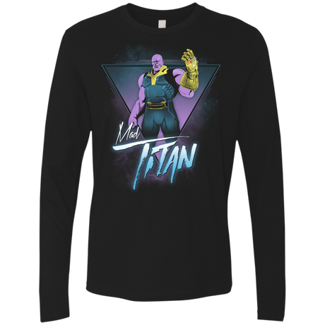 T-Shirts Black / S Mad Titan Men's Premium Long Sleeve