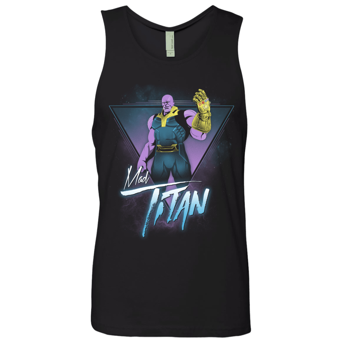 T-Shirts Black / S Mad Titan Men's Premium Tank Top