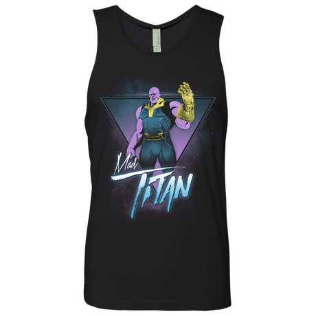 T-Shirts Black / S Mad Titan Men's Premium Tank Top