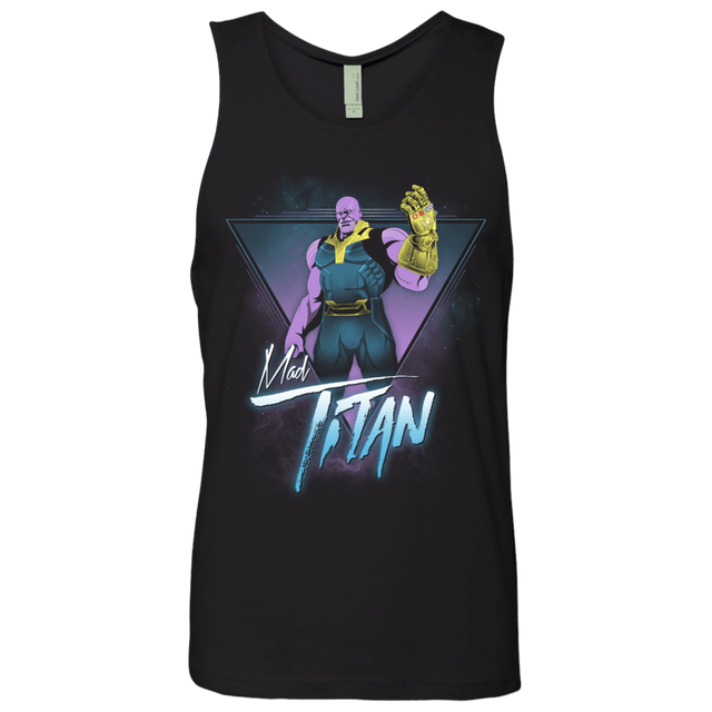 T-Shirts Black / S Mad Titan Men's Premium Tank Top