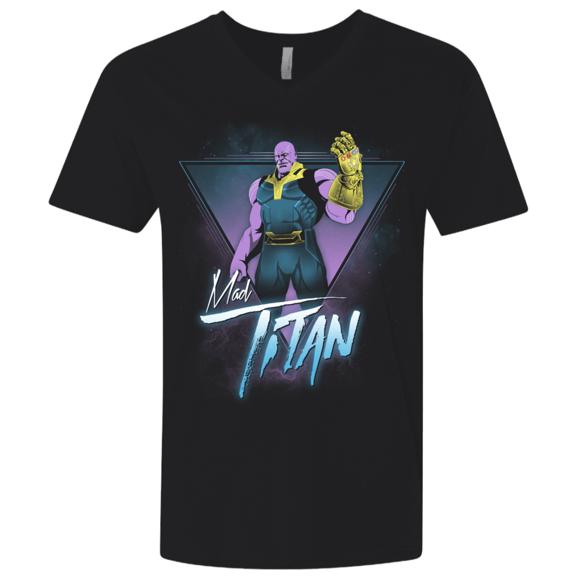 T-Shirts Black / X-Small Mad Titan Men's Premium V-Neck