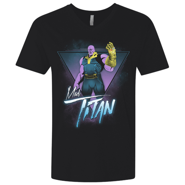 T-Shirts Black / X-Small Mad Titan Men's Premium V-Neck
