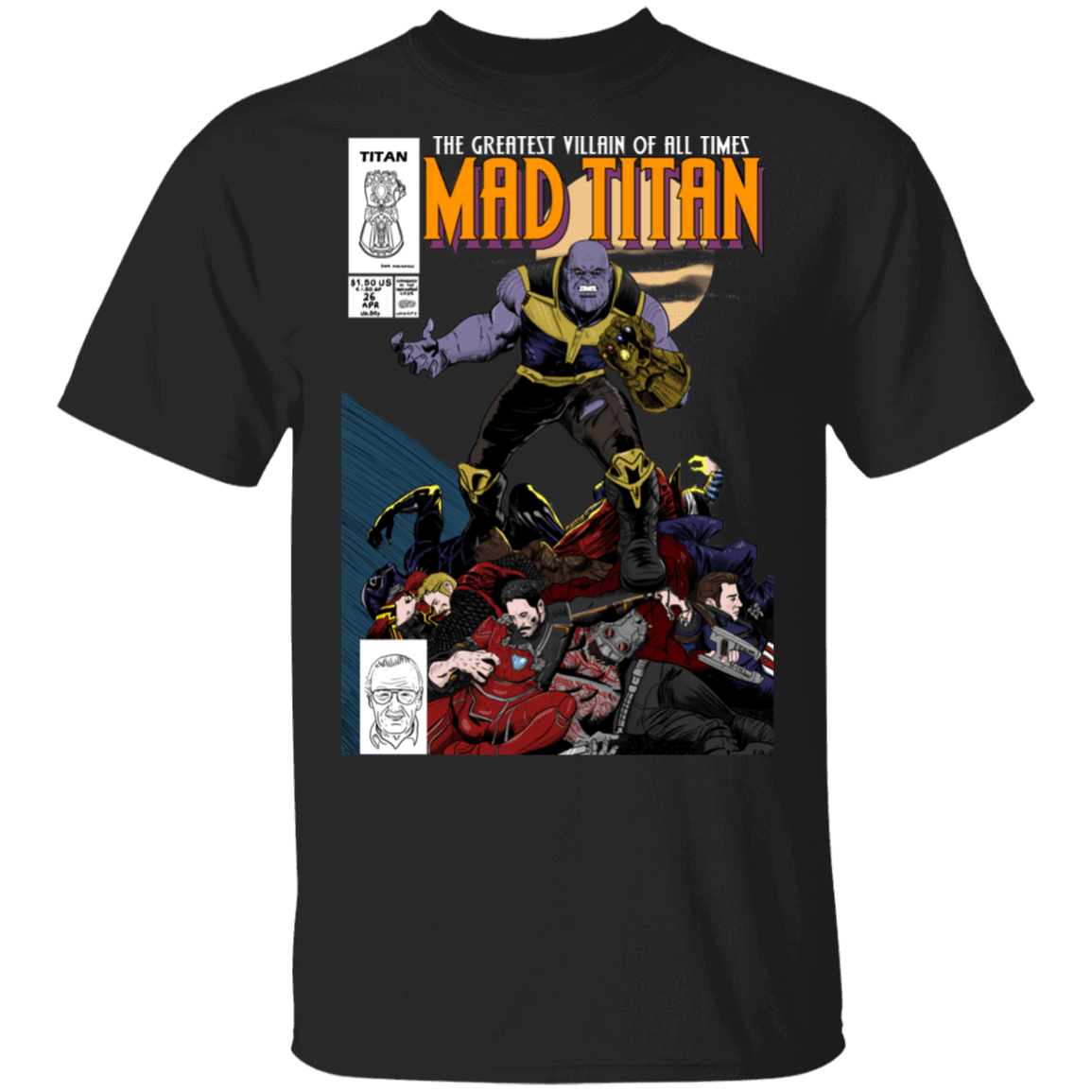 T-Shirts Black / S Mad Titan T-Shirt