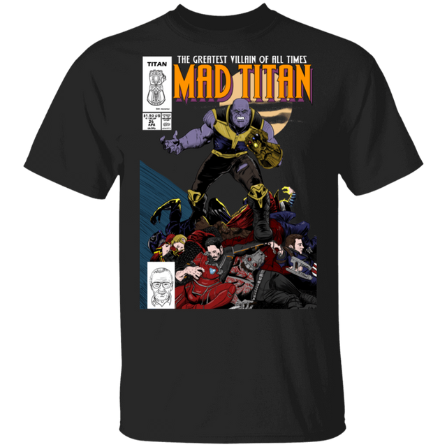 T-Shirts Black / S Mad Titan T-Shirt