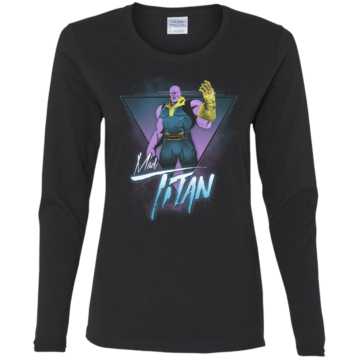 T-Shirts Black / S Mad Titan Women's Long Sleeve T-Shirt