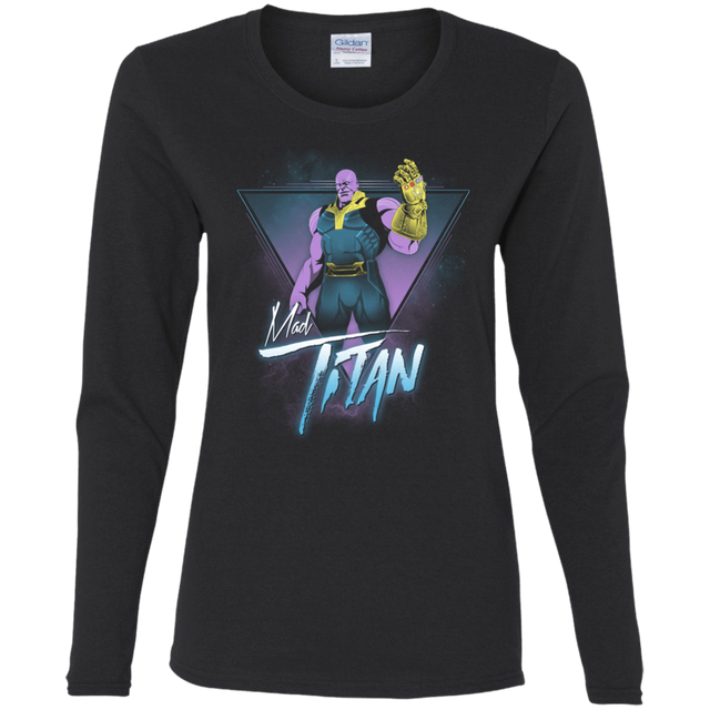 T-Shirts Black / S Mad Titan Women's Long Sleeve T-Shirt